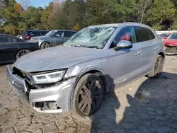 Salvage cars for sale at Austell, GA auction: 2018 Audi SQ5 Prestige