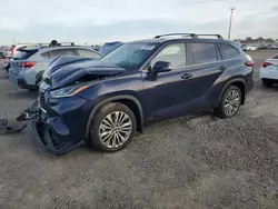 2021 Toyota Highlander Hybrid Platinum en venta en Sacramento, CA