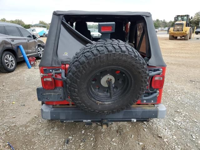 2004 Jeep Wrangler / TJ Sport