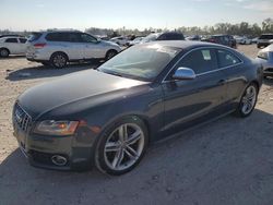 Salvage cars for sale at Houston, TX auction: 2009 Audi S5 Quattro