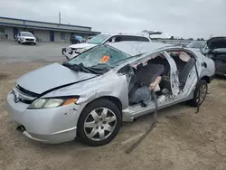 Salvage cars for sale at Harleyville, SC auction: 2006 Honda Civic LX