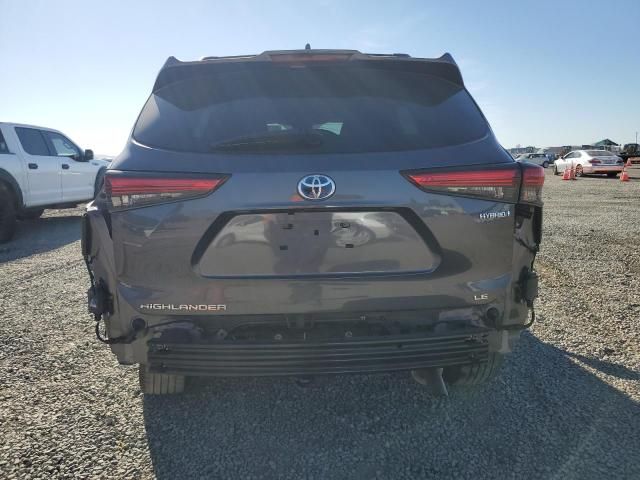 2023 Toyota Highlander Hybrid LE