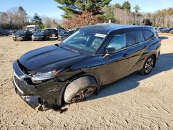 Salvage cars for sale at North Billerica, MA auction: 2020 Toyota Highlander XLE