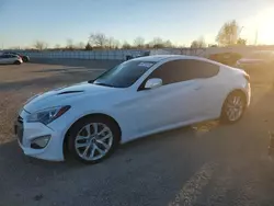 Salvage cars for sale at London, ON auction: 2015 Hyundai Genesis Coupe 3.8L