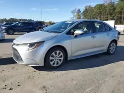 Salvage cars for sale at Dunn, NC auction: 2021 Toyota Corolla LE