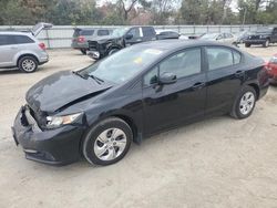 Salvage cars for sale at Hampton, VA auction: 2013 Honda Civic LX