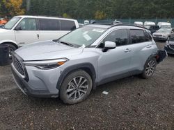 Salvage cars for sale at Graham, WA auction: 2023 Toyota Corolla Cross XLE