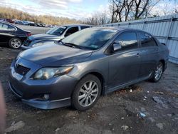 Salvage cars for sale from Copart West Mifflin, PA: 2010 Toyota Corolla Base