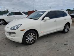 Salvage cars for sale from Copart Homestead, FL: 2011 Porsche Cayenne