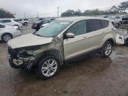 Salvage cars for sale at Newton, AL auction: 2017 Ford Escape SE