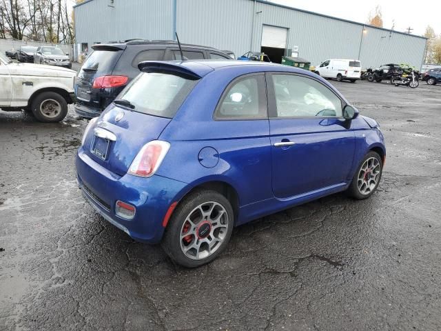 2012 Fiat 500 Sport