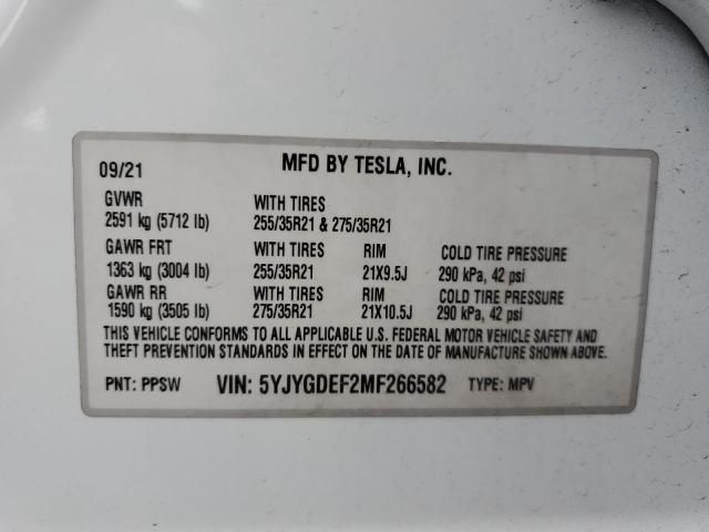 2021 Tesla Model Y