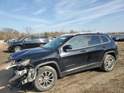 Salvage SUVs for sale at auction: 2019 Jeep Cherokee Latitude Plus