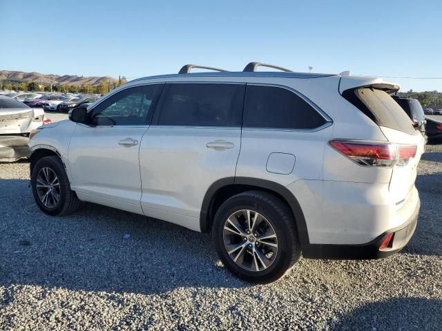 2016 Toyota Highlander XLE