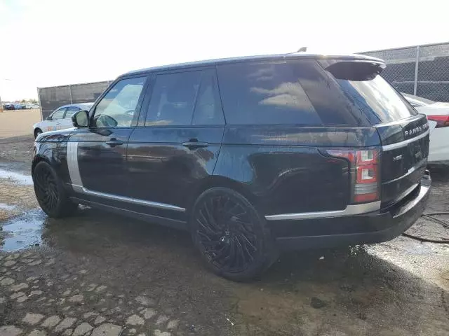 2016 Land Rover Range Rover HSE