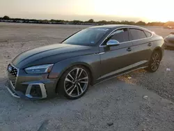 Audi s5/rs5 salvage cars for sale: 2021 Audi S5 Premium Plus