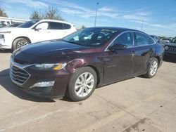 Salvage cars for sale at Oklahoma City, OK auction: 2021 Chevrolet Malibu LT