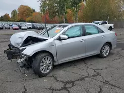 Vehiculos salvage en venta de Copart Portland, OR: 2012 Toyota Camry Hybrid