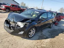 Salvage cars for sale at Pekin, IL auction: 2012 Hyundai Elantra GLS