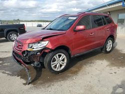 Salvage cars for sale at Memphis, TN auction: 2010 Hyundai Santa FE Limited