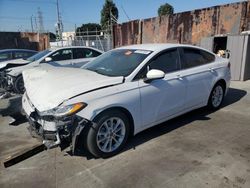 Salvage cars for sale at Wilmington, CA auction: 2019 Ford Fusion SE