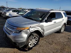 Salvage cars for sale at Tucson, AZ auction: 2014 Ford Explorer XLT