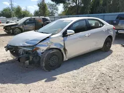 Toyota Vehiculos salvage en venta: 2017 Toyota Corolla L