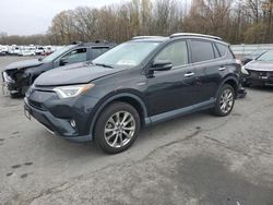 Salvage cars for sale at Glassboro, NJ auction: 2016 Toyota Rav4 HV Limited