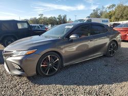 Salvage cars for sale at Riverview, FL auction: 2020 Toyota Camry XSE