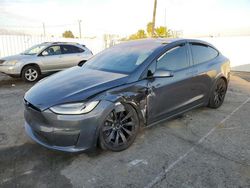 Salvage cars for sale at Van Nuys, CA auction: 2022 Tesla Model X