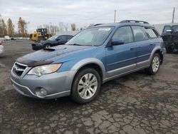 Salvage cars for sale at Portland, OR auction: 2009 Subaru Outback 2.5XT Limited