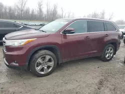 Toyota salvage cars for sale: 2016 Toyota Highlander Limited