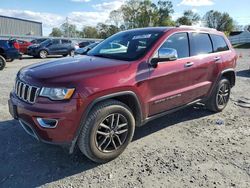 Jeep Grand Cherokee salvage cars for sale: 2017 Jeep Grand Cherokee Limited