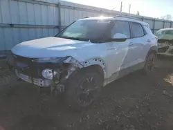 Salvage cars for sale at Lansing, MI auction: 2022 Chevrolet Trailblazer LT