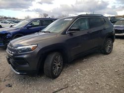 Salvage cars for sale from Copart West Warren, MA: 2022 Jeep Compass Limited