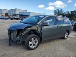 Salvage cars for sale at Opa Locka, FL auction: 2011 Toyota Sienna LE