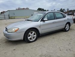 Ford Taurus ses salvage cars for sale: 2002 Ford Taurus SES