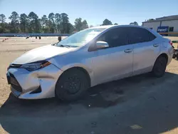 Toyota salvage cars for sale: 2017 Toyota Corolla L