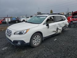 Salvage cars for sale at Eugene, OR auction: 2017 Subaru Outback 2.5I Premium