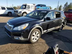 Vehiculos salvage en venta de Copart Denver, CO: 2012 Subaru Outback 2.5I Premium