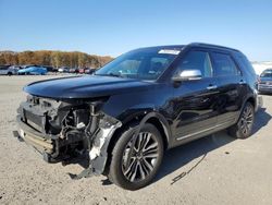 Salvage Cars with No Bids Yet For Sale at auction: 2017 Ford Explorer Platinum