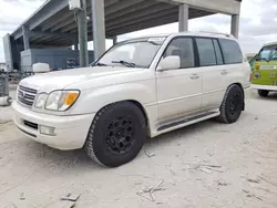 Lexus lx470 salvage cars for sale: 2003 Lexus LX 470