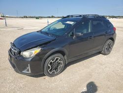 Salvage cars for sale from Copart New Braunfels, TX: 2016 Subaru Crosstrek Limited