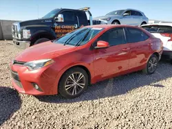 Salvage cars for sale at Phoenix, AZ auction: 2016 Toyota Corolla L