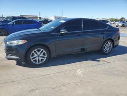 Salvage cars for sale at Grand Prairie, TX auction: 2014 Ford Fusion SE