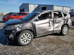 Salvage cars for sale at Tulsa, OK auction: 2016 Honda CR-V EX