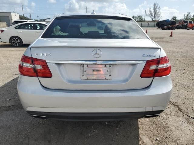 2011 Mercedes-Benz E 350 4matic