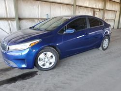 Salvage cars for sale at Phoenix, AZ auction: 2018 KIA Forte LX