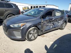 Salvage cars for sale at auction: 2017 Hyundai Ioniq Blue