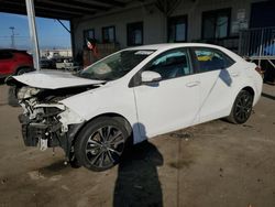 Salvage cars for sale from Copart Los Angeles, CA: 2017 Toyota Corolla L